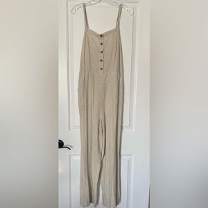 🆕Natural beige jumpsuit